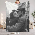 Manta personalizada con foto de pareja